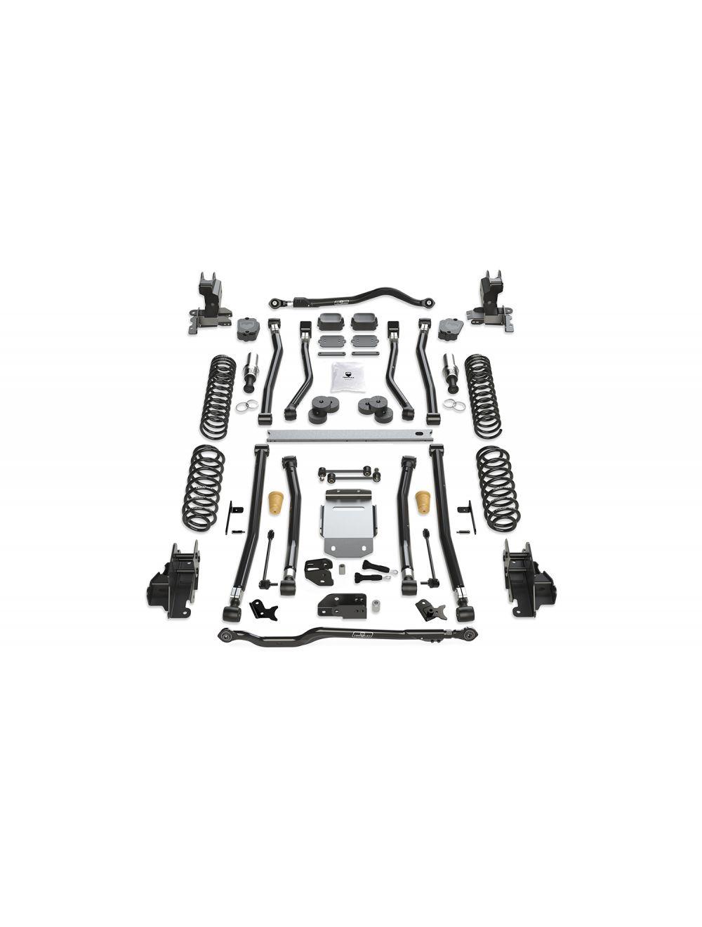 JL 4dr: 4.5 Alpine RT4 Long Arm Suspension System - No Shocks