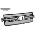 0507 F250/F350 SUPER DUTY/2005 EXCURSION XMETALMAIN GRILLEBLACK 3 PC