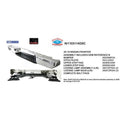 CAPA 0517 FRTIER PICKUP W/O SENSOR HOLES CHROME ASSEMBLY