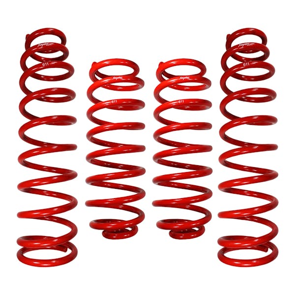 0718 JEEP JK 4 DR 2.5 LIFT SPRINGS (FRONT & REAR)