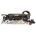 DUAL STEALTH BLACK 380C ONBOARD AIR SYSTEM (200 PSI 2.54 CFM 44 AMP 12V 2.5 GAL. TANK)