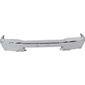 FRONT BUMPER FACE BAR; STYLESIDE; BRIGHT; W/IMPACT STRIPS; RANGER 9898