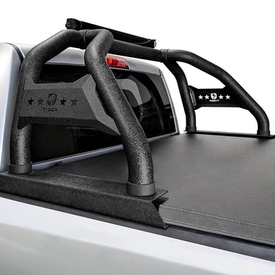 0918 RAM 1500/04C F150/0721 TUNDRA SPORT BAR FLEETSIDE ONLY TXT BLK LIGHT MOUNT ROLL BAR