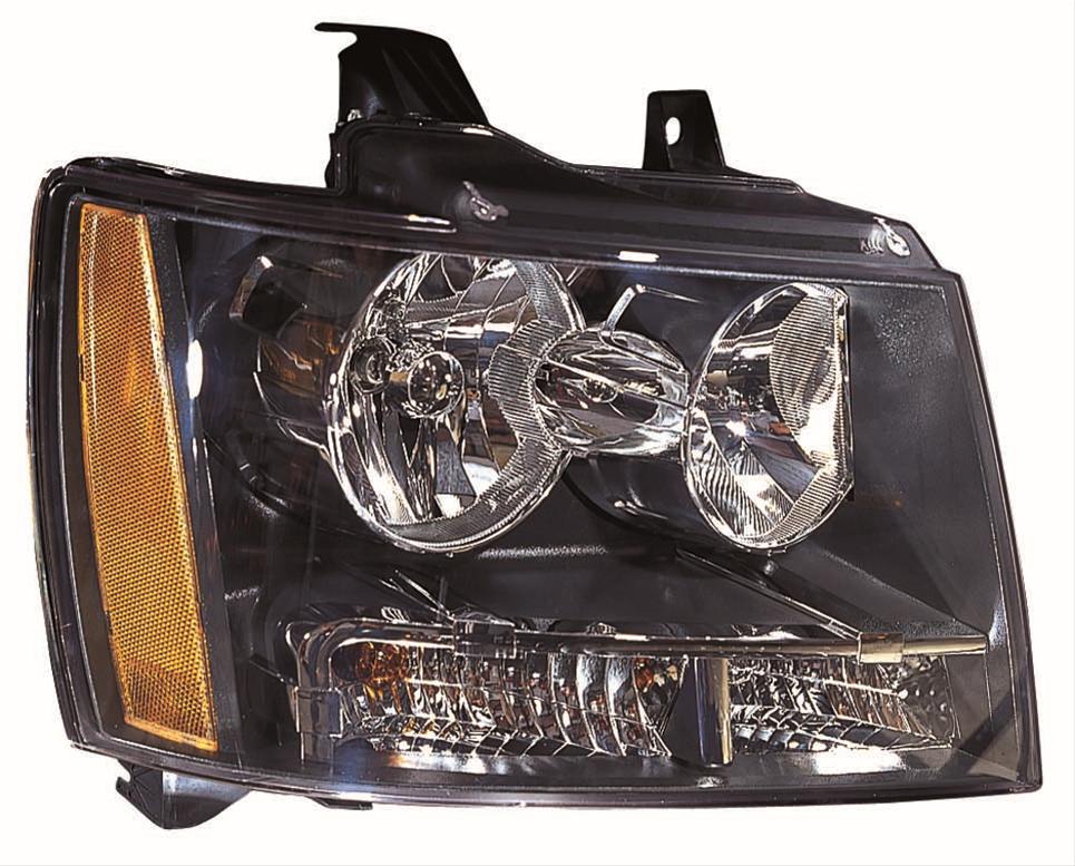 CAPA RH HEADLAMP ASSY COMPOSITE TAHOE HYBRD 0813 ;SUBURBAN 0714;AVALANCHE 0713; TAHOE 0714