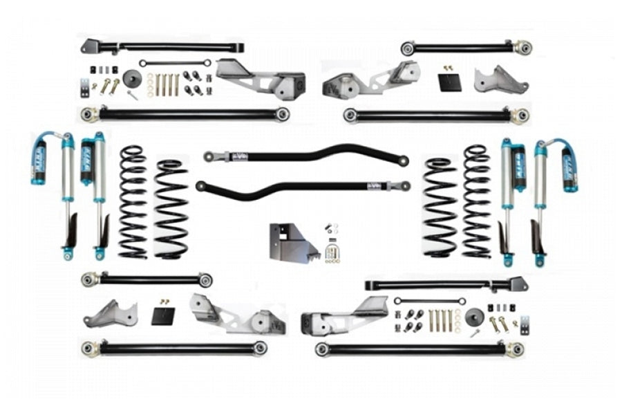 JLU DIESEL 4.5IN JLU HIGH CLEARANCE LONG ARM PLUS W/ SPEC KING 2.5 SHOCKS W/ADJU