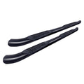 05C TACOMA DOUBLE CAB 4IN CURVED BLACK OVAL TUBES