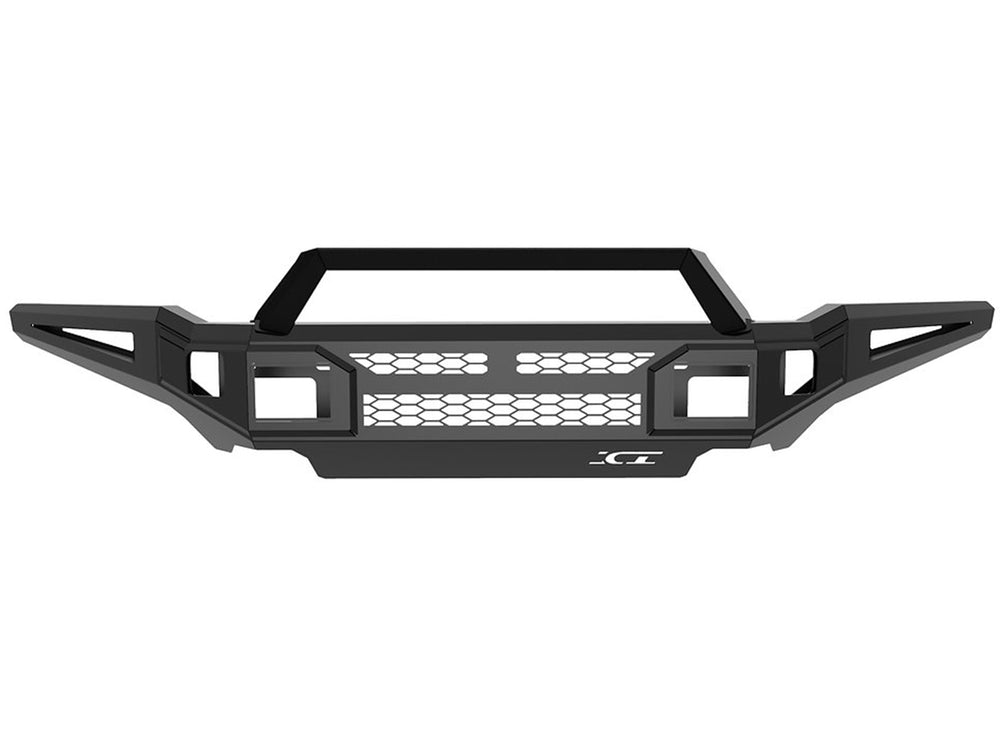 17C F150 RAPTOR FRONT ALUMINUM NON WINCH BUMPER(WORKS W/ OR W/O PARKING SENSORS W/ADAPTIVE CRUISE)