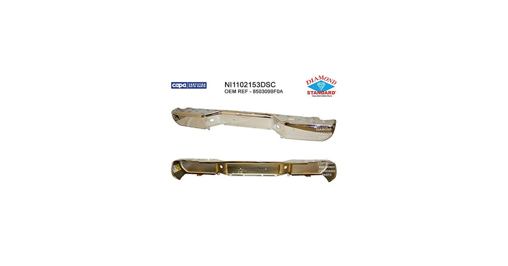 CAPA 0517 NISSAN FRTIER PU W/O SENSOR HOLES; W/O MOUNT BRKT CHROME FACEBAR