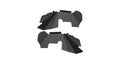 0718 WRANGLER JK FRONT INNER FENDER LINER BLACK