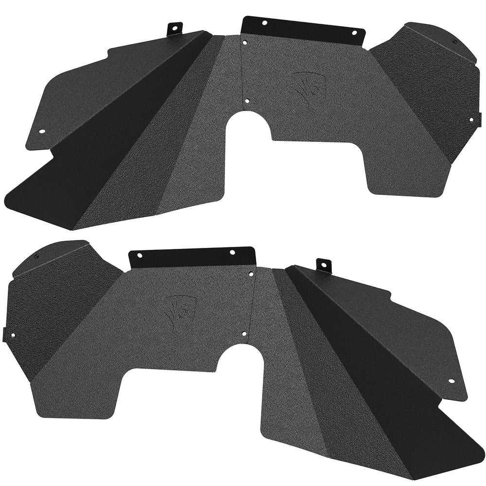 0718 WRANGLER JK FRONT INNER FENDER LINER BLACK