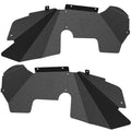 0718 WRANGLER JK FRONT INNER FENDER LINER BLACK