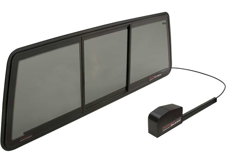 ENCAPSULATED(GLUEIN) POWER SLIDER W/CURVED GLASS DY90097PK5 9913 SILVERADO/SIERRA 1500 SOLAR TINT