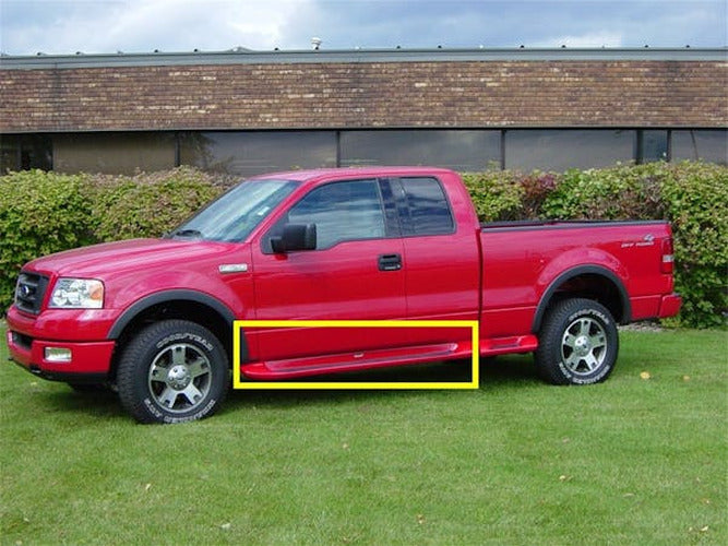 09C FORD SUPERCREW CAB W FLARES GLASTEP(BRKTS SOLD SEP)