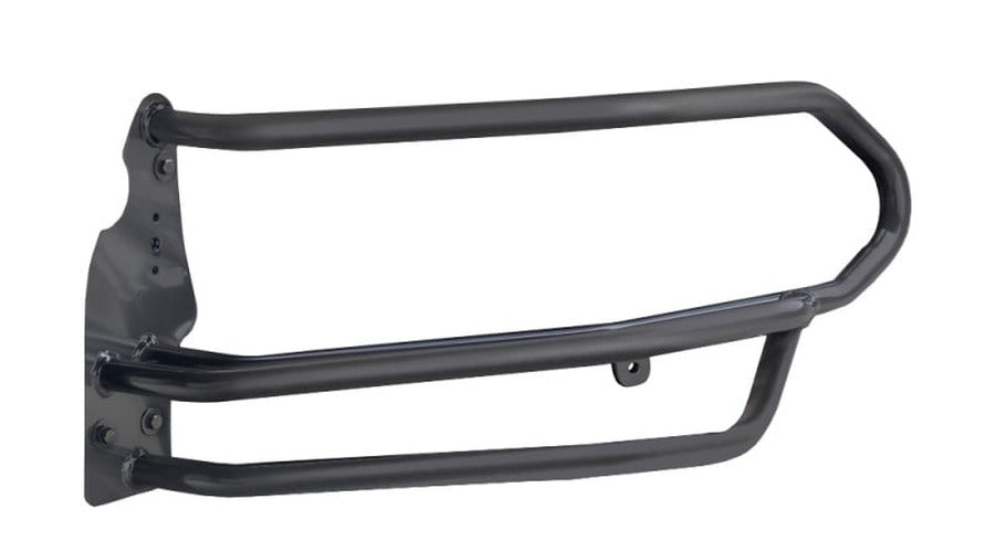 1521 DODGE CHARGER HEAVY DUTY WRAPAROUND BRUSH GUARDS STEEL TEXTURED BLACK