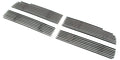 06C DODGE CHARGER 4PC 4MM HORIZONTAL OVERLAY BILLET GRILLE