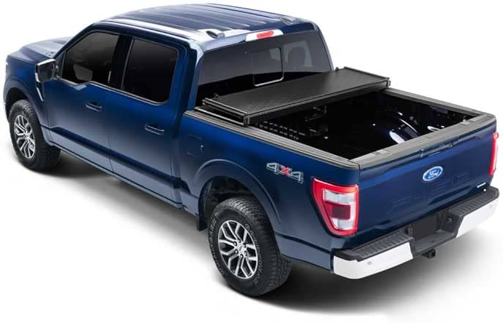 22C TUNDRA 6.5 FT BED(W/ OR W/O CARGO MGMT SYSTEM))HARD FLUSH MOUNT TRI FOLD TONNEAU COVER