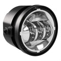 6146 MODEL 12V SAE/ECE RIGHT/LEFT HAND TRAFFIC LED FOG LIGHT W/CHROME INNER BEZEL(0510 MODEL YEARS)