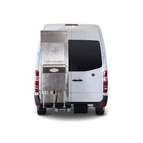 53 X 40 MB SPRINTER LIFT DEPTH 52 TRAVEL 30 GATE WT 570 1300 LB 2PC FOLDING EXT ALUM (BKTS INCL)