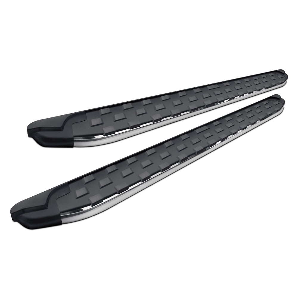 9916 F250/F350 SD SUPER CREW RECTP RUNNINGBOARD POLISHED
