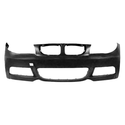 FRONT BUMPER COVER E82|E88; COUPE/CONV; W/M PKG; W/O HEADLAMP WASHER; PRIME BMW 128I/135I 0813