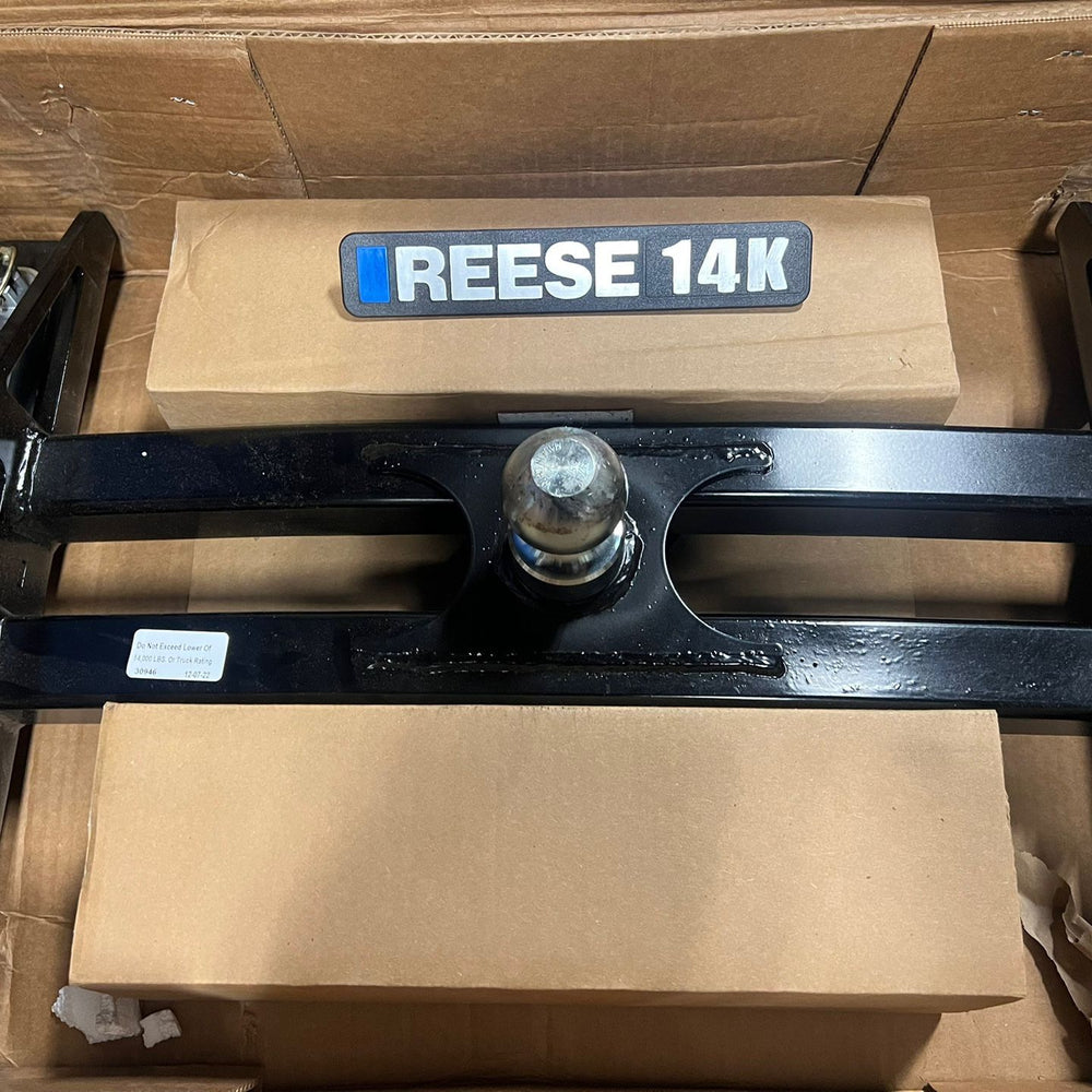 MAX DUTY GOOSENECK HITCH 14000LB CAPACITY 2 5/16IN BALL USE W/MAX DUTY UNDERBED MOUNTING SYSTEM