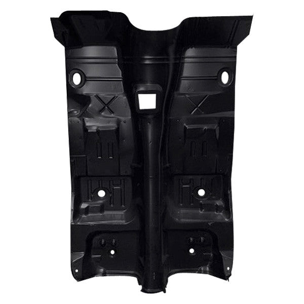 FULL FLOOR PAN FITS MAN TRANS INC TOE BOARD AREA WITH TRANS HUMP & ALL BRACES CAMARO/FIREBIRD 7074