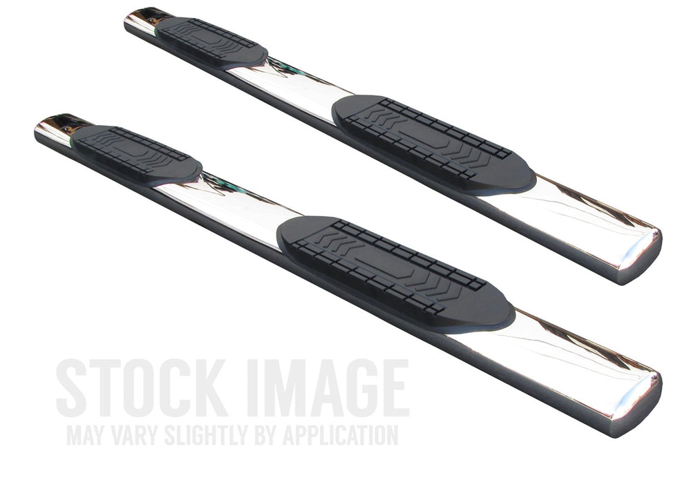 0718 SILVERADO/SIERRA 1500/2500HD/3500HD CREW CAB 6IN OVAL SIDEBARS STAINLESS S