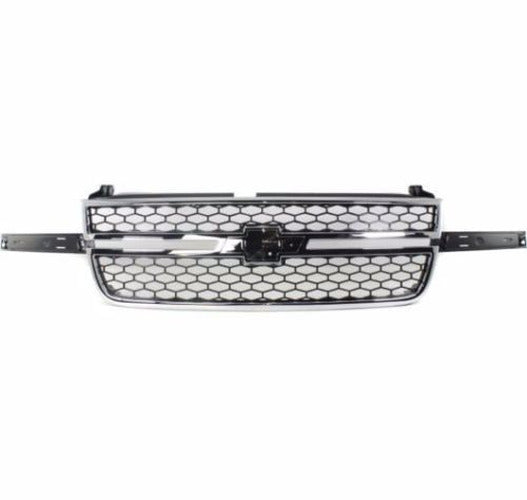 RH GRILLE MLDG CHR SILVERADO 0307