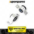 CONTROL ARM LOWER INNER REAR BUSHING ADDS +0.5 DEGREES CASTER + ANTILIFT BLACK