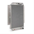DIRECTFIT NATURAL FINISH DOWNFLOW RADIATOR FOR GM W/AUTO TRANS