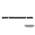 Upper Class Bumper Grille Black Mild Steel 1 Pc Replacement