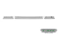 Upper Class Bumper Grille Black Mild Steel 1 Pc Replacement
