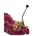 MARK 9 DOUBLE SLOT POLISHED THICK GRIP BURGANDY