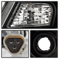 xTune Nissan Frontier 09-20 Projector Headlights - Light Bar DRL - Black