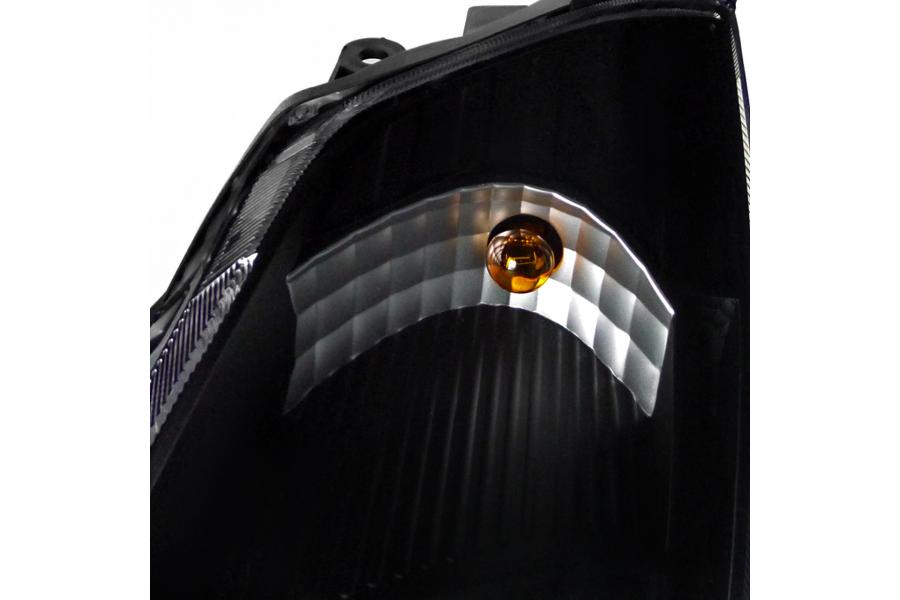 PROJECTOR HEADLIGHTS BLACK