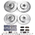 Power Stop 13-18 Land Rover Range Rover Front & Rear Z23 Evolution Brake Kit