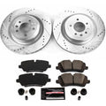 Power Stop 13-18 Land Rover Range Rover Front & Rear Z23 Evolution Brake Kit