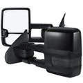 TOWING MIRRORS- BLACK COVER- SMOKE
