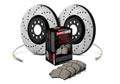 Sport Axle Pack; Drilled; Front w/BL