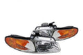 EURO HEADLIGHTS CHROME HOUSING