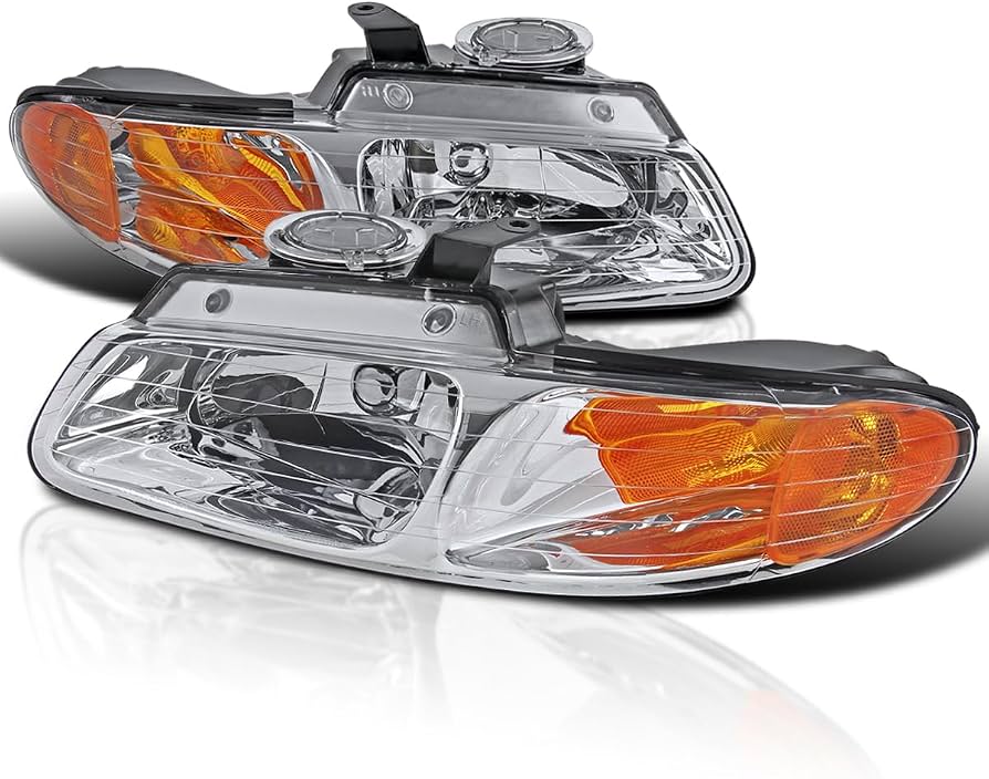 EURO HEADLIGHTS CHROME HOUSING