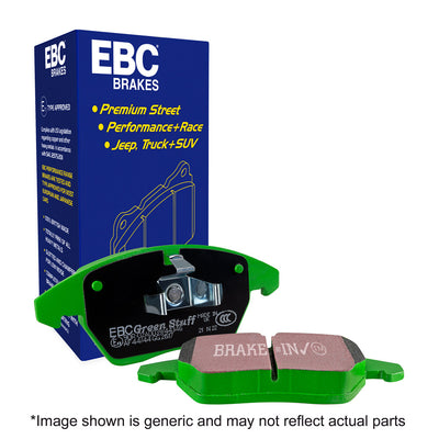 ~(2 lbs. 5X3X3)~ EBC Brakes Greenstuff 2000 Series Sport Pads