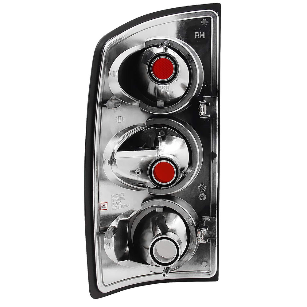EURO TAIL LIGHTS GLOSSY BLACK HOUSI