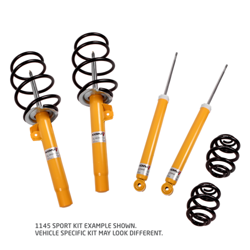 Eibach PRO-KIT Set of 4 Springs Fits AUDI A6 Quattro 2005 to 2011