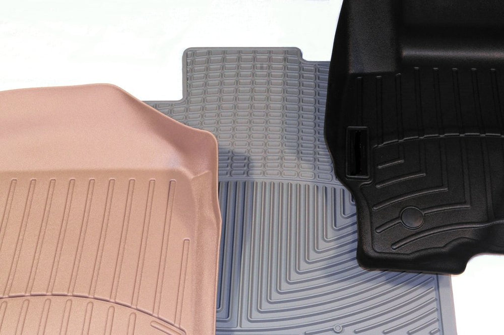 WeatherTech Black Front All-Weather Floor Mats Fits -20-15 Silverado WTXB308000