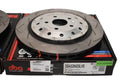 DBA 12-13 Audi TT Quattro RS (370mm Front Rotor) Front 5000 Series Slotted Rotor w/Sliver Hat