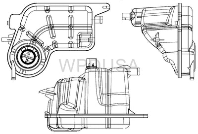 Engine Coolant Reservoir