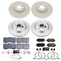 Power Stop 18-21 Land Rover Range Rover Front & Rear Z23 Coated Brake Kit