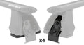 Rhino-Rack 13-19 Ford Escape 4 Door SUV Heavy Duty 2500 2 Bar Roof Rack - Silver