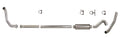 Diamond Eye EXHAUST SYSTEM KIT 1994.5-197.5 FORD 7.3L PWSTROKE E-SERIES VAN 4 ALUMINIZED TURBO BACK SINGLE K4317A